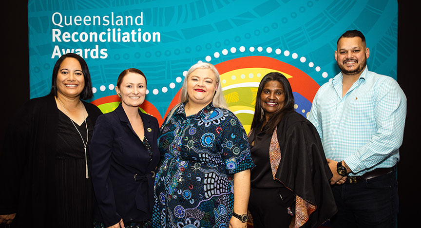 Waijungbah Jarjums was awarded the Health and Wellbeing Award and Premier’s Reconciliation Award at the 2023 Queensland Reconciliation Awards.